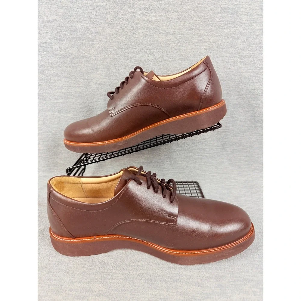 Samuel Hubbard Hubbard Founder Oxfords Mens 11 X Brown Leather Derby  M2165-041